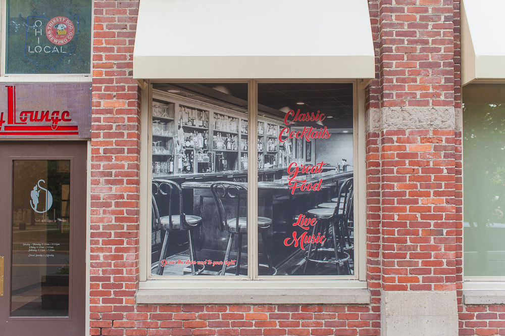 Business Window Wrap